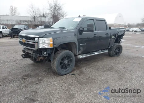 2012 Chevrolet Silverado 2500Hd Lt из США, поврежденный, VIN 1GC1KXCG8CF189823